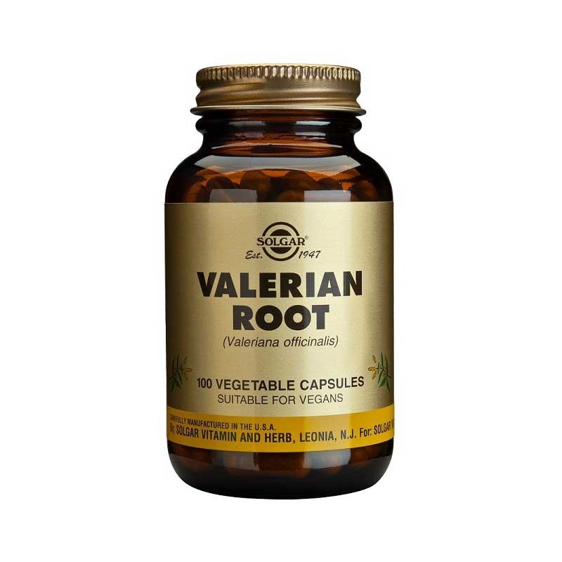 Solgar Valerian Root Solgar 100 Capsules 【ONLINE OFFER】
