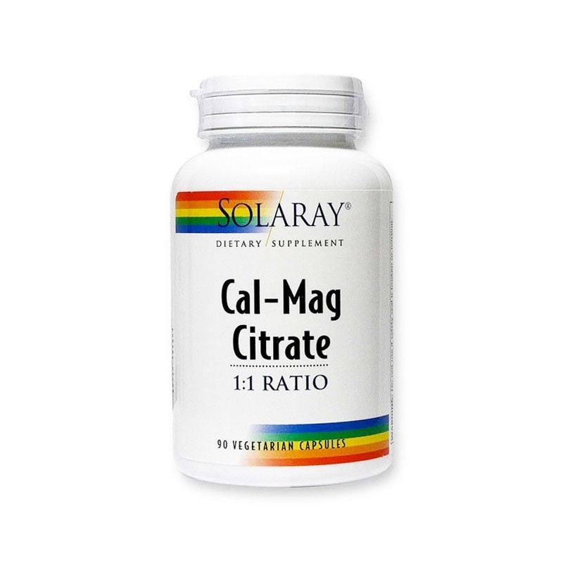 Solaray Calcium/Magnesium 90 Gemüsekapseln Solaray Calcium/Magnesium 90 Gemüsekapseln