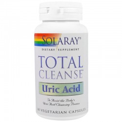 Solaray Total Cleanse Acido Urico 60 Cápsulas