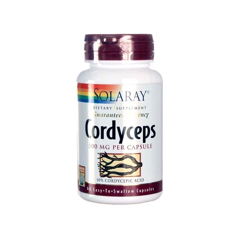 Solaray Cordyceps (extrait) 500 mg 60 Gélules Solaray Cordyceps (extrait) 500 mg 60 Gélules