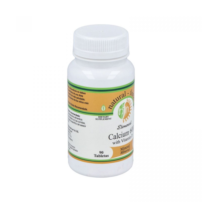 Nutri-Force Calcio 600 mg + Vitamina D 90 Comprimidos 【ENVIO 24 horas】