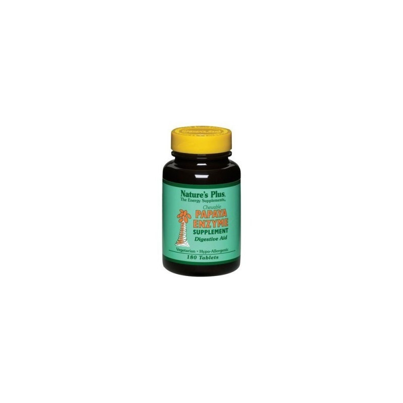 Natures Plus Papaya Enzyme 180 Comprimidos Masticables Natures Plus Papaya Enzyme 180 Comprimidos Masticables