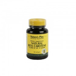 Natures Plus Natural Beta Caroteno 90 Pérolas