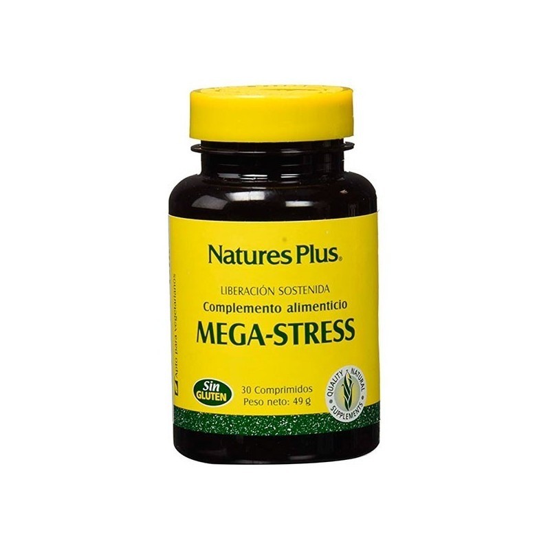 Natures Plus Mega Stress 60 Comprimidos