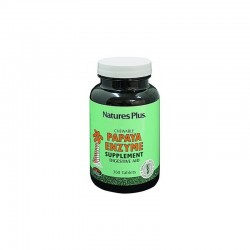 Natures Plus Papaya Enzym 360 ​​Kautabletten