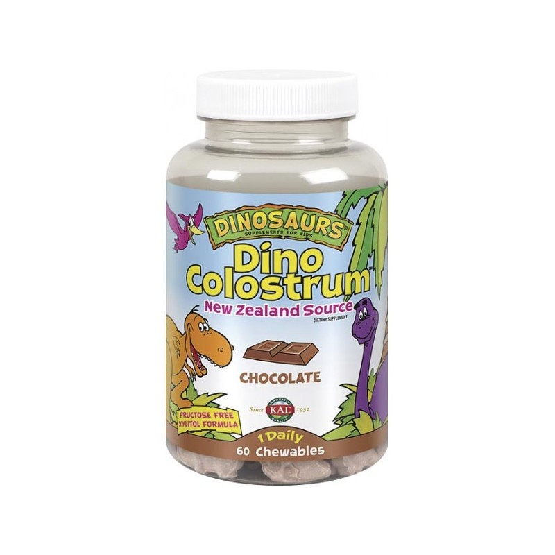 KAL Dino Colostrum Choco 60 Dinos Masticables