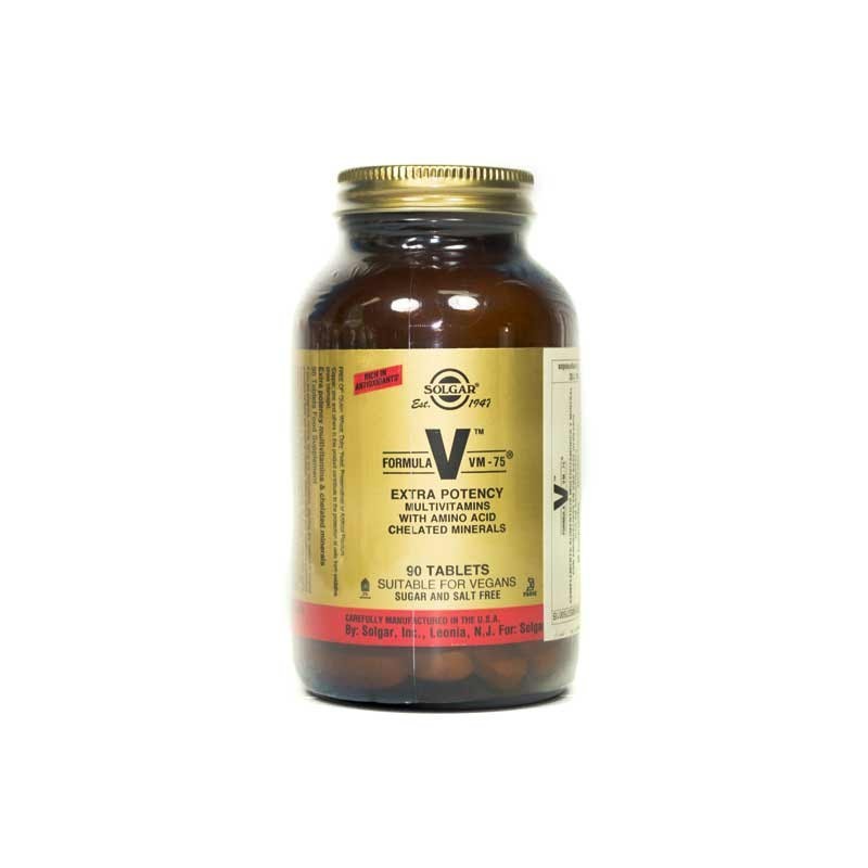Solgar Solgar Formule VM-75 90 Comp Solgar Solgar Formule VM-75 90 Comp