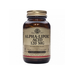 Solgar Acido Alfa Lipoico 120 mg 60 Vegicaps