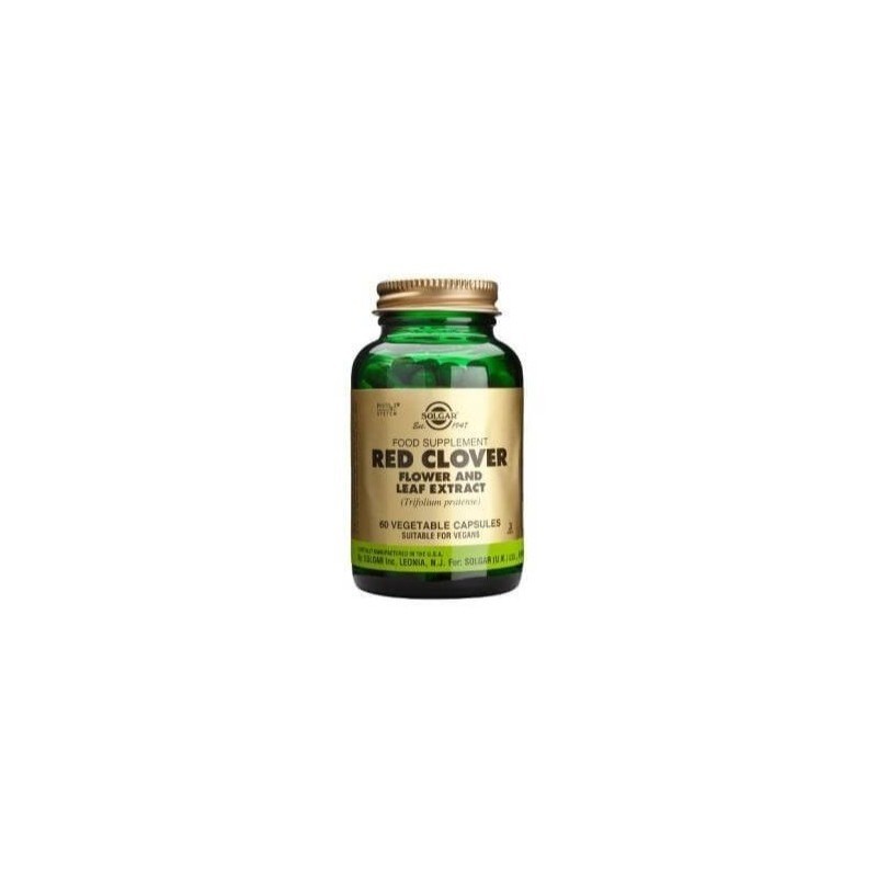 Solgar Red Clover Flower and Leaf Red Clover 60 Vegetable Capsules Solgar Red Clover Flower and Leaf Red Clover 60 Vegetable Capsules