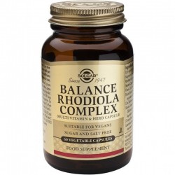 Solgar Balance Complexe Rhodiola 60 Gélules Végétales