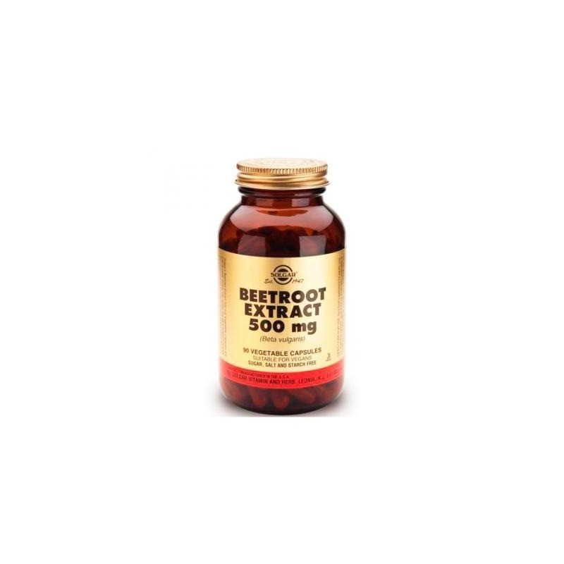 Solgar Betterave 500 mg Beta Vulgaris 90 Gélules