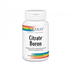Solaray Borcitrat 500 mcg 60 Gemüsekapseln