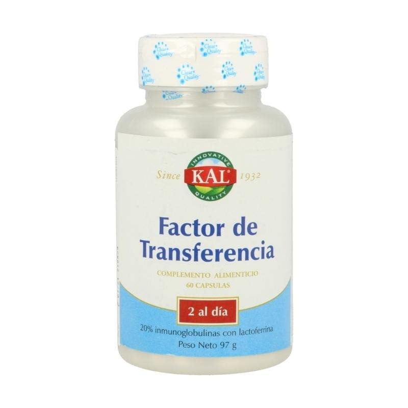 Solaray Factor de Transferencia 60 Cápsulas