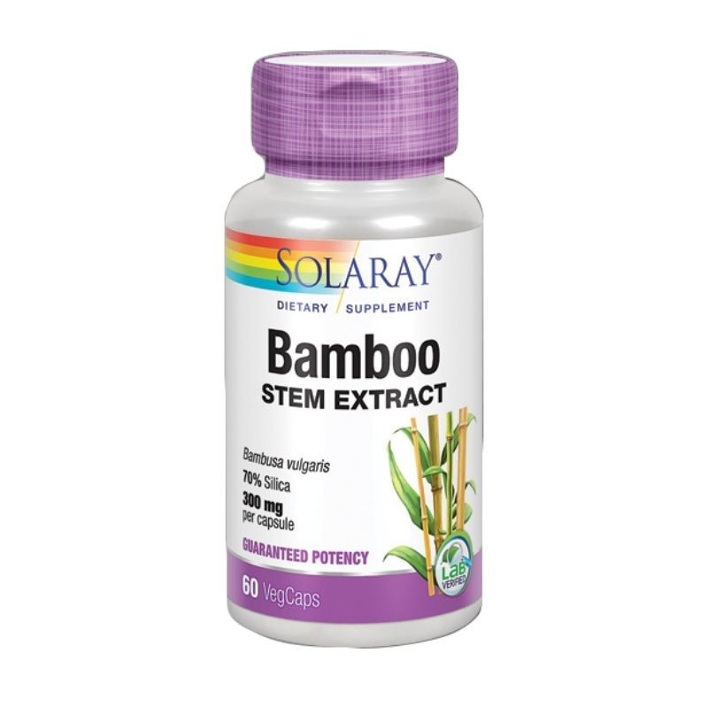 Solaray Bambou 300 mg 60 Gélules