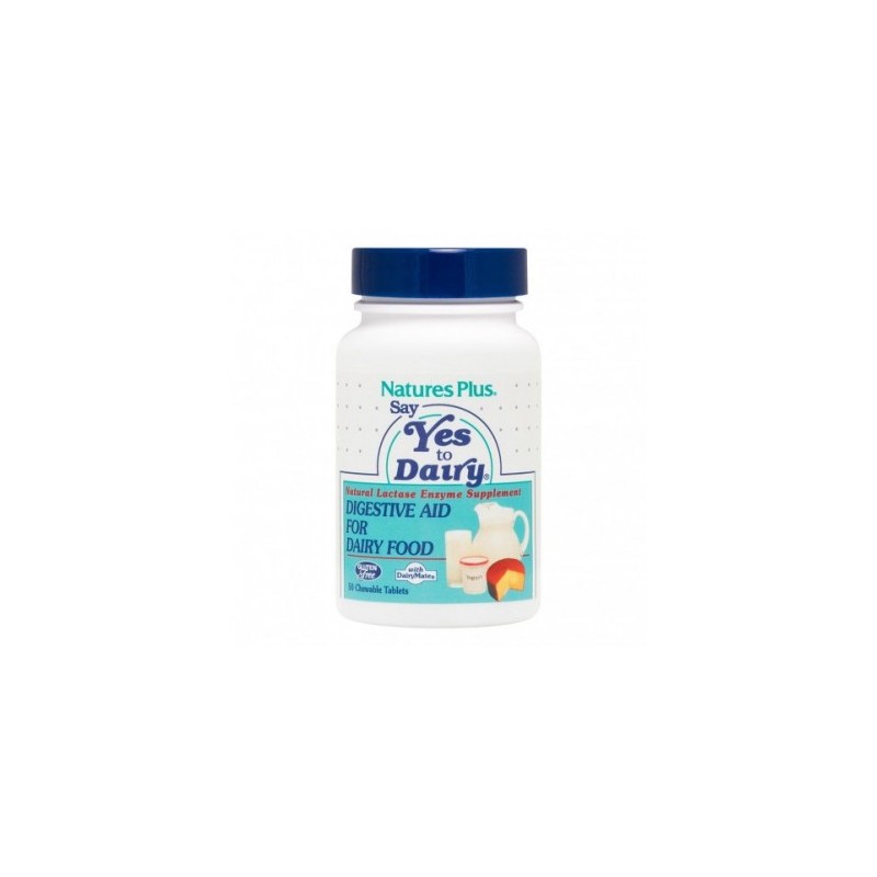 Natures Plus dice sì ai latticini 50 compresse masticabili Natures Plus dice sì ai latticini 50 compresse masticabili