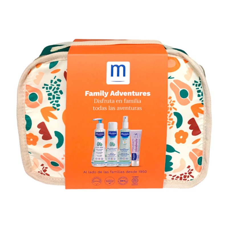 MUSTELA Family Adventures Terrakotta-Koffer