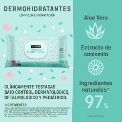 SUAVINEX Lingettes Dermo Hydratantes 180 unités【PACK ÉCONOMIQUE】