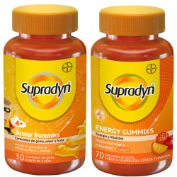 SUPRADYN Gummies Pack Familial 30 Junior + 70 Adultes