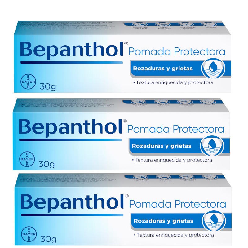 BEPANTHOL TRIPLO Unguento Protettivo 3x30gr