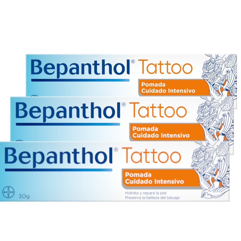 BEPANTHOL Tattoo TRIPLO Crème de Tatouage 3x30gr BEPANTHOL Tattoo TRIPLO Crème de Tatouage 3x30gr