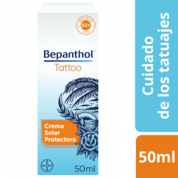 BEPANTHOL Crème Solaire Tatouage SPF50+ 50 ml