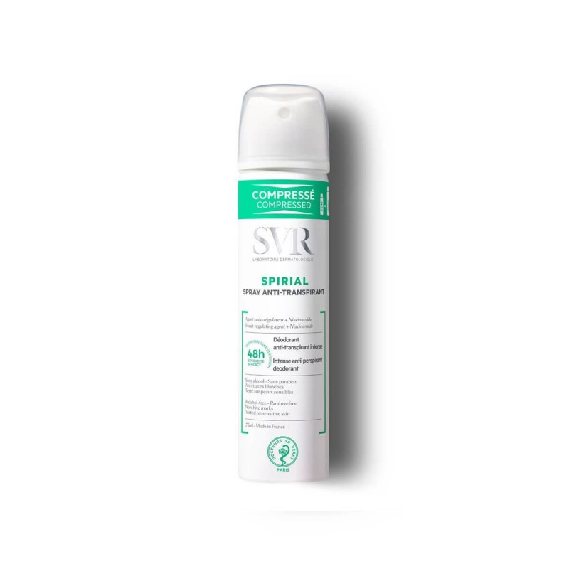 SVR Spirial Déodorant anti-transpirant INTENSIF spray 75 ml