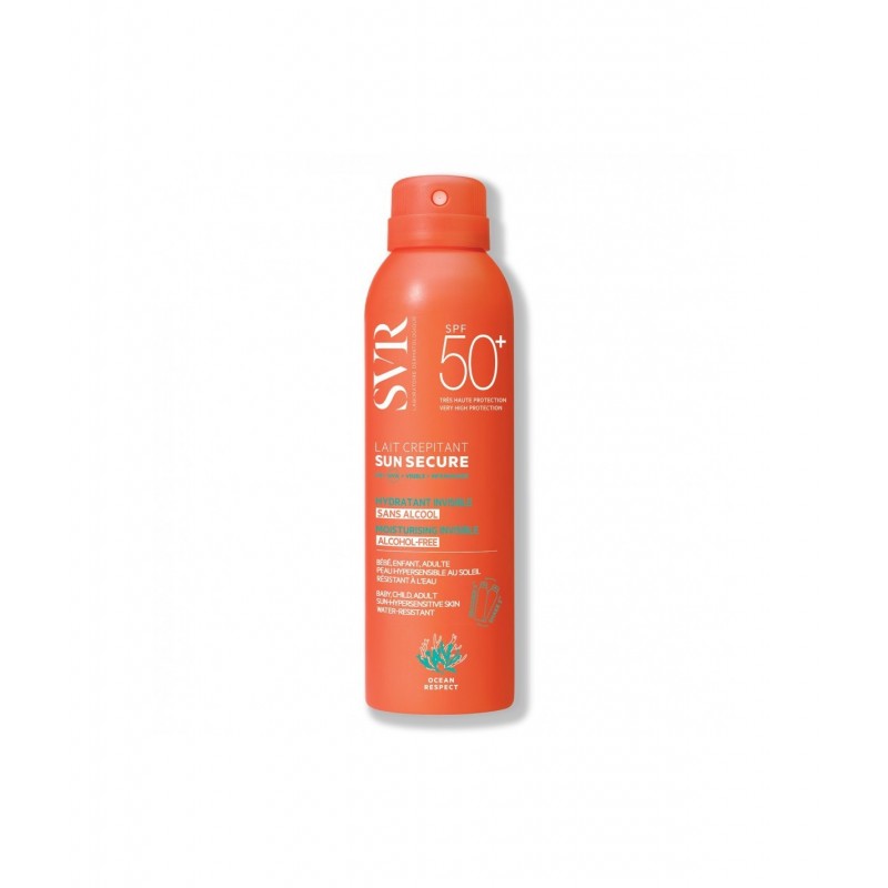 SVR Sun Secure Lait Crepitant SPF50+ 200 ml SVR Sun Secure Lait Crepitant SPF50+ 200 ml