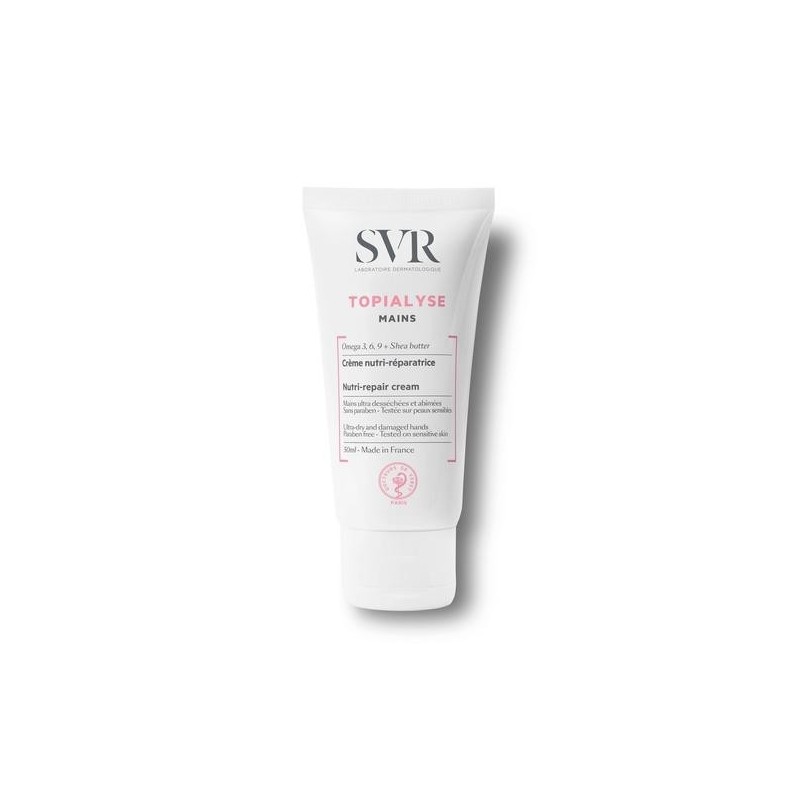 SVR Topialyse Crème Mains Nutri-réparatrice 50 ml