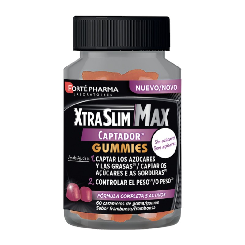 Forté Pharma Xtraslim Max Captor Gummies 60 unità Forté Pharma Xtraslim Max Captor Gummies 60 unità