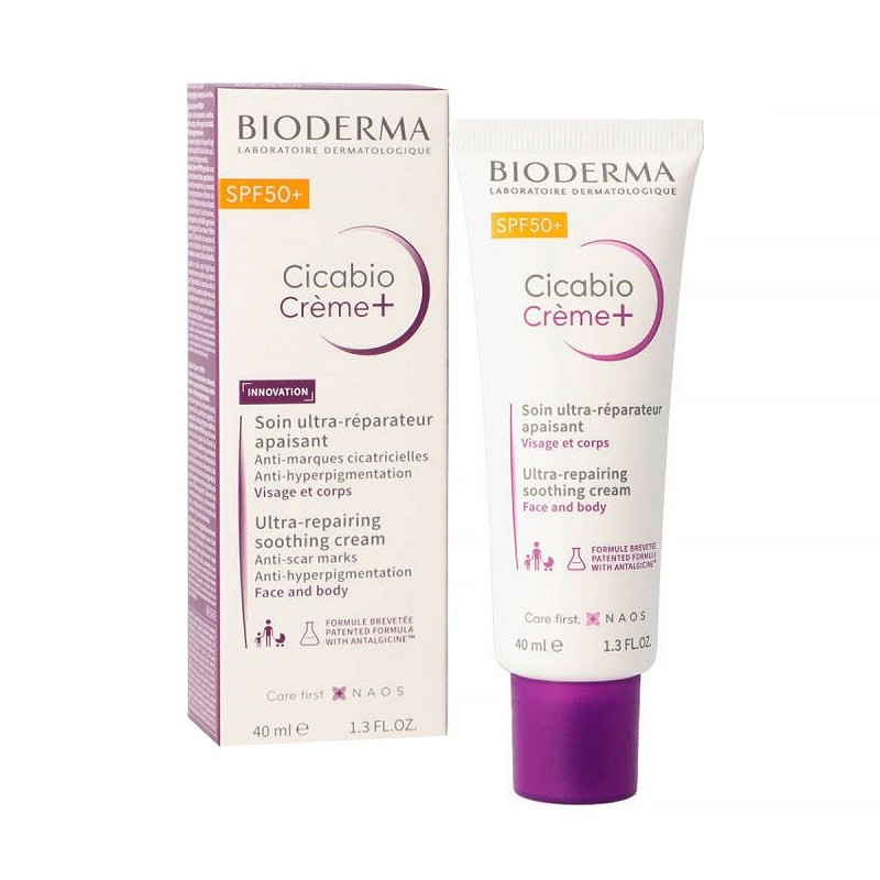 BIODERMA Cicabio Crema Reparadora SPF 50+ (40ml)