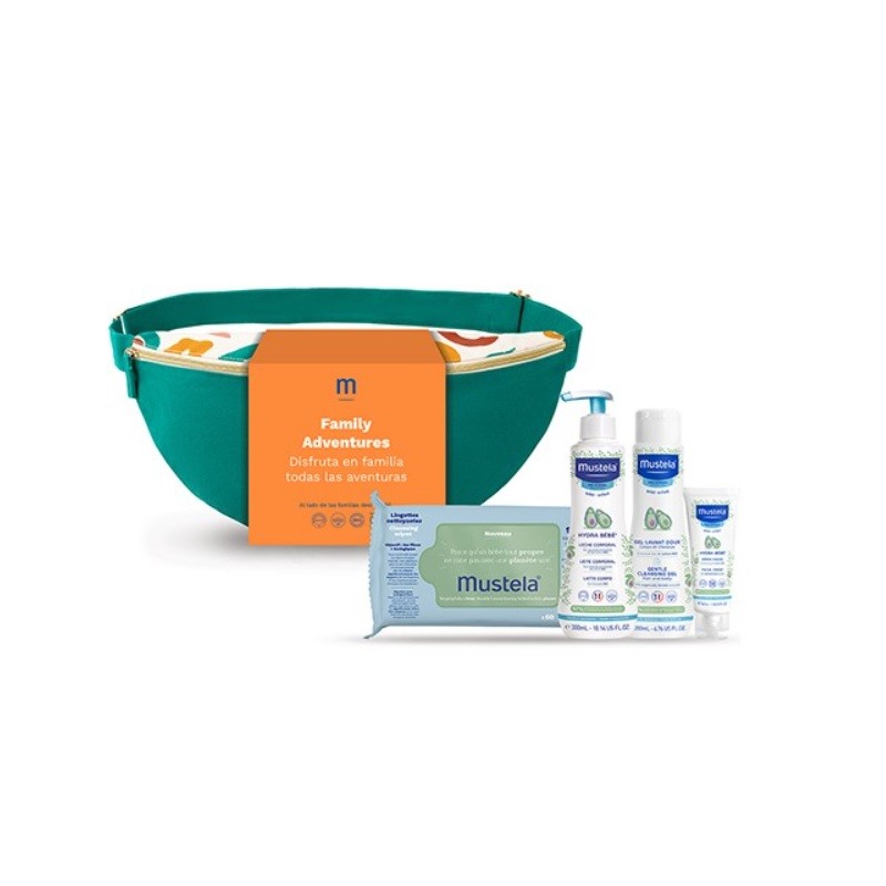 MUSTELA Gürteltasche Family Adventures Farbe Grün 4 Produkte