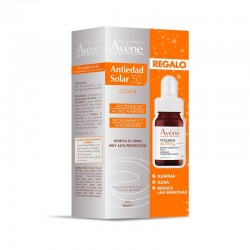 Avène Crema Solare Colorata Anti-Age SPF50 (50ml) + Vitamin Activ Cg Serum 10ml REGALO