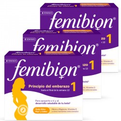 FEMIBION 1 Principio del Embarazo Triplo 3x28 Comprimidos (12 semanas)