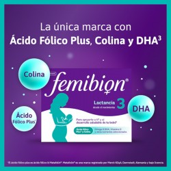 FEMIBION 3 Lactancia 28 Comprimidos + 28 Cápsulas (4 semanas)