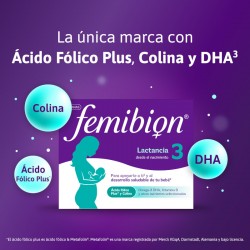 FEMIBION 3 Lactancia 28 Comprimidos + 28 Cápsulas (4 semanas)