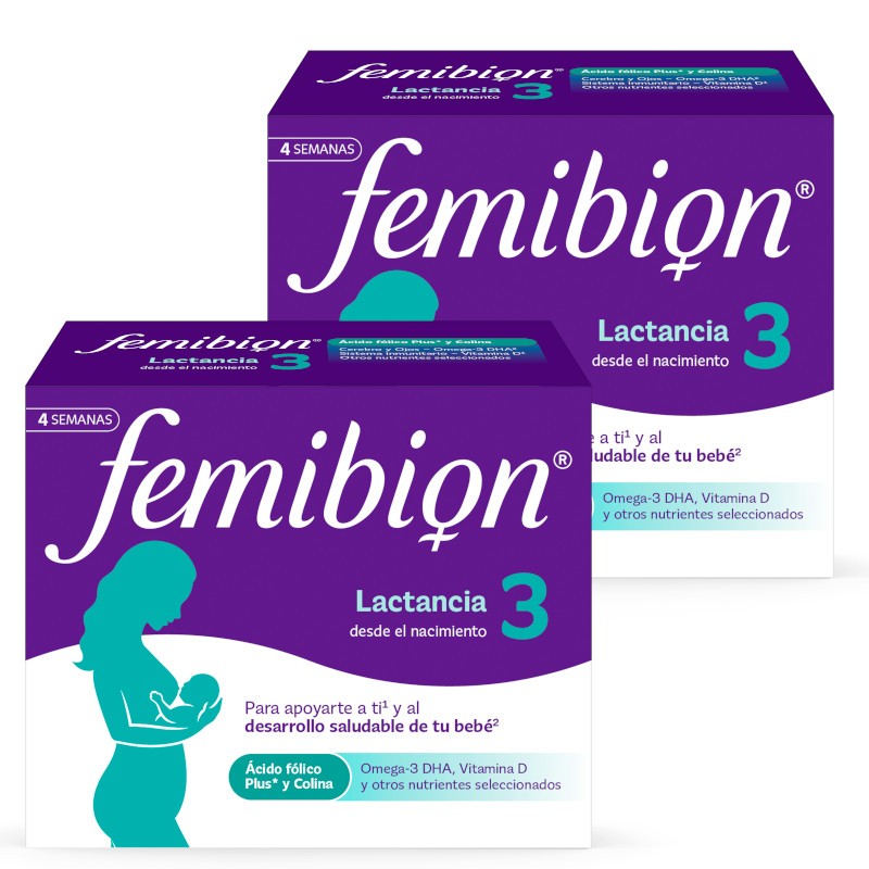 FEMIBION 3 Duplo Stillzeit 2x 28 Tabletten + 28 Kapseln (8 Wochen)