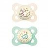 MAM Original Night Silicone Pacifier 2-6M 2 Units