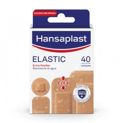 HANSAPLAST Elastic Sortiment 40 Wundverbände 4 Größen
