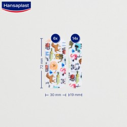 Hansaplast Pansements pour enfants sensibles 20 unités