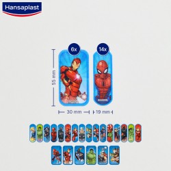 HANSAPLAST Marvel 20 Pensos Infantis