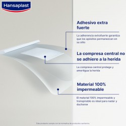 HANSAPLAST Aqua Protect 100% Waterproof 20 Dressings