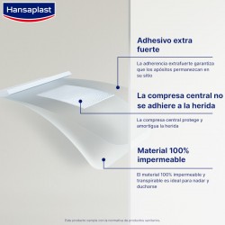 HANSAPLAST Aqua Protect 100% Impermeável 20 Pensos