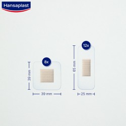 HANSAPLAST Aqua Protect 100% Waterproof 20 Dressings