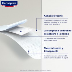 HANSAPLAST Sensitive XL 5 Pansements
