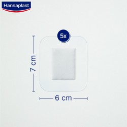 HANSAPLAST Aqua Protect XL 6x7cm (5 units)