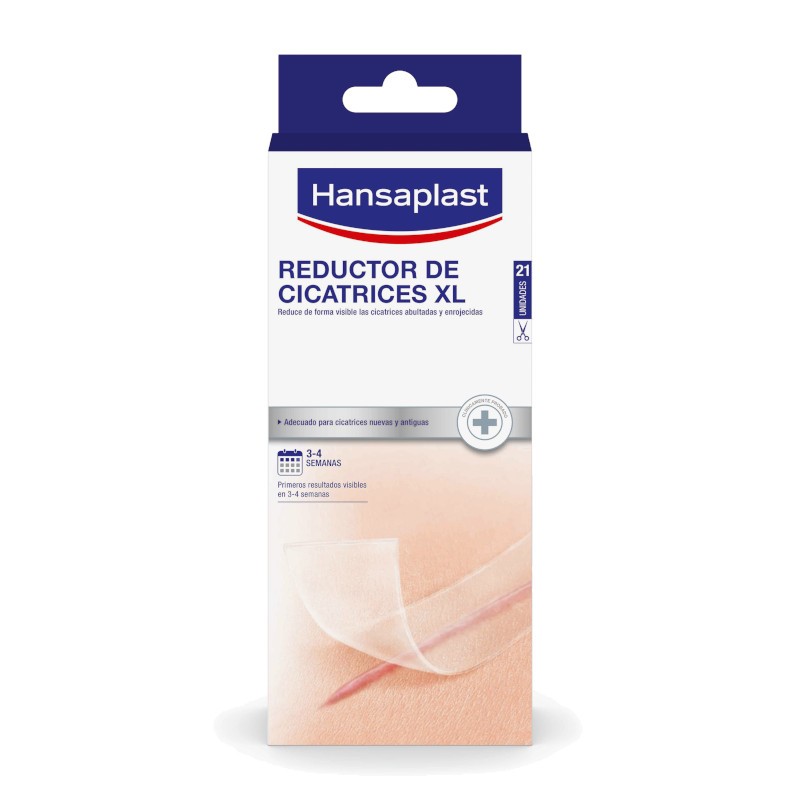 HANSAPLAST Curativo Redutor de Cicatrizes XL 21 146x30mm HANSAPLAST Curativo Redutor de Cicatrizes XL 21 146x30mm