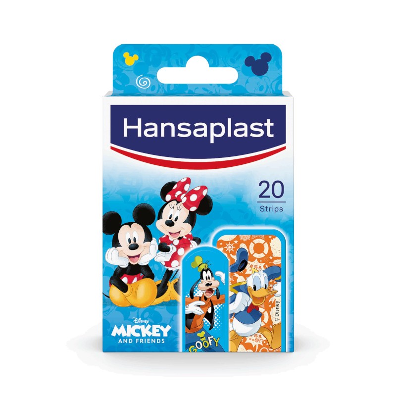 HANSAPLAST Mickey Mouse 20 Pensos Infantis HANSAPLAST Mickey Mouse 20 Pensos Infantis