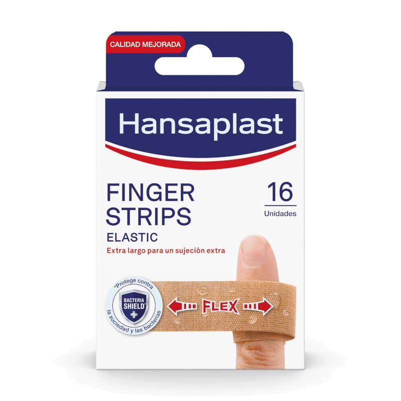 HANSAPLAST Bandes élastiques pour les doigts 16 unités HANSAPLAST Bandes élastiques pour les doigts 16 unités