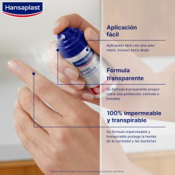HANSAPLAST Pansement Transparent en Pulvérisation 50 Applications