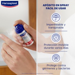 HANSAPLAST Transparent Spray Dressing 50 Applications